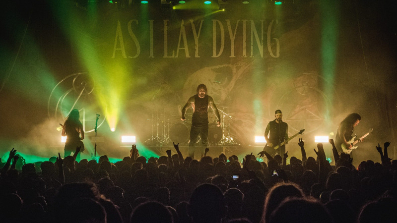 As I Lay Dying + Chelsea Grin + Unearth + Fit For A King au Bataclan – le 15/10/19