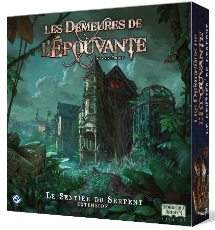 Le Sentier du Serpent – Extension Demeures de l’Épouvante V2 – Fantasy Flight Games France – Asmodee