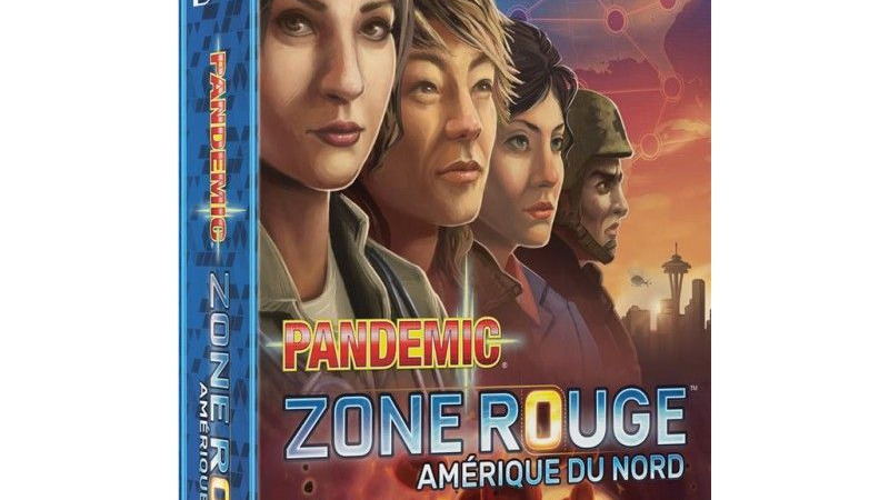 Pandemic Zone Rouge – Amérique du Nord – Zman Games – Asmodee