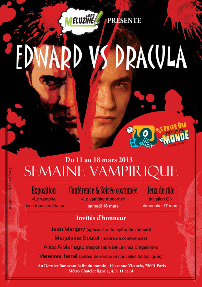 Edward vs Dracula: vampires time