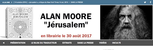 Alan Moore – Jérusalem en approche !