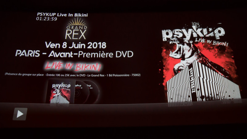 Psykup – Avant première Live in Bikini –  Le Grand-Rex – 8/06/2018